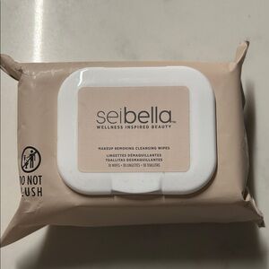 Seibella Makeup Removing Cleansing Wipes- 30 count New sealed